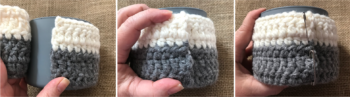 Crochet Sweater Candle Cozy - My Passionate Soul