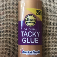 fabric glue used to attach embellishments.
